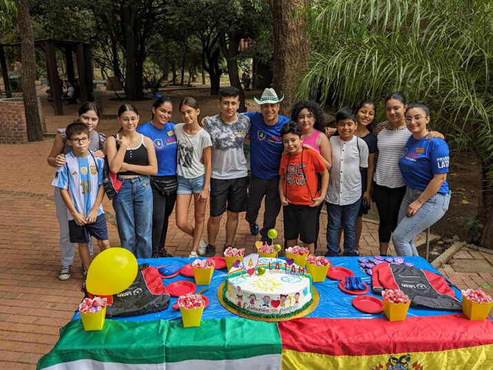 Se compartió con los estudiantes de LGS de Bolivia.